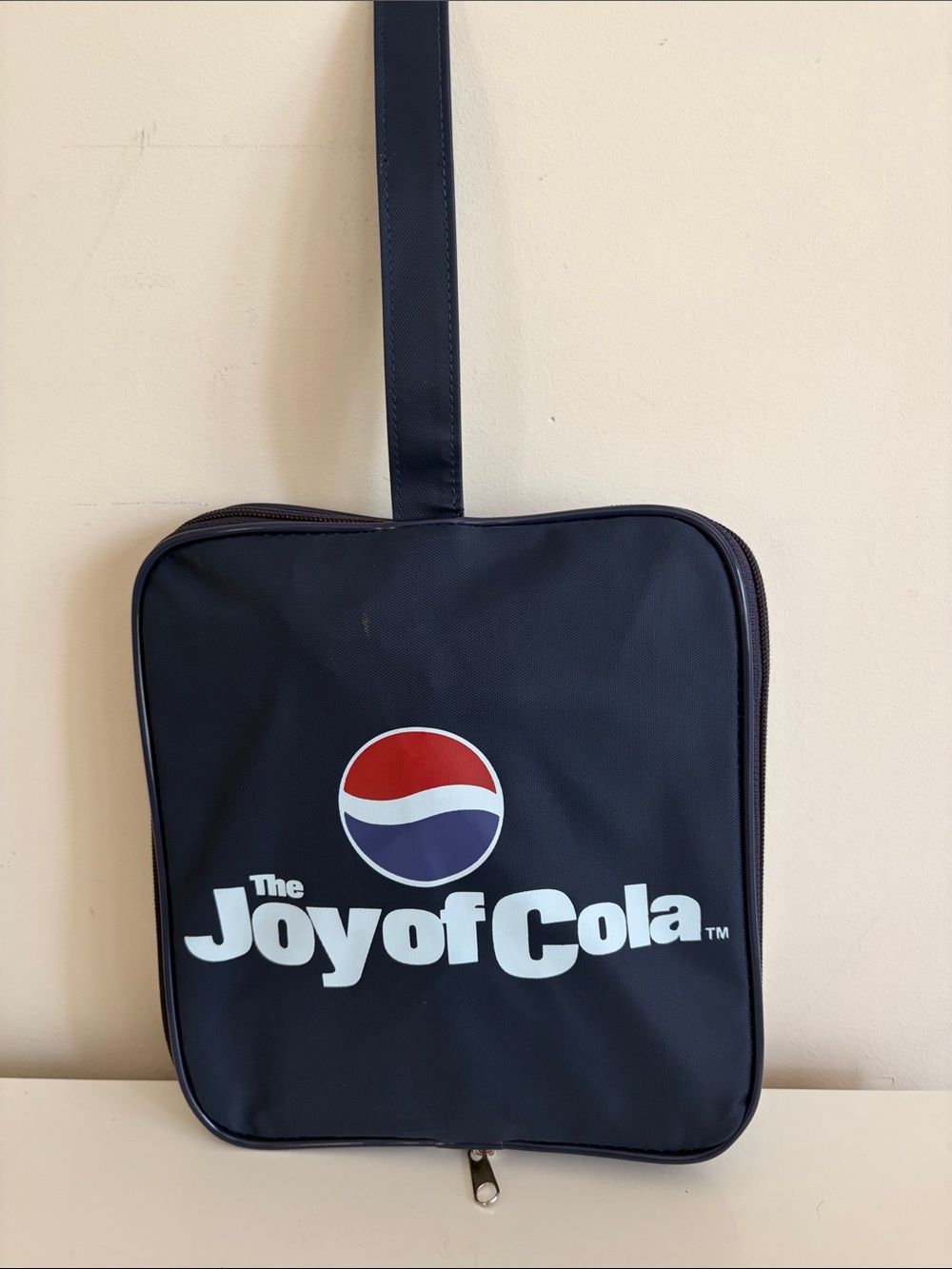 Vintage Pepsi “The Joy of Cola” Foldable Duffle Bag